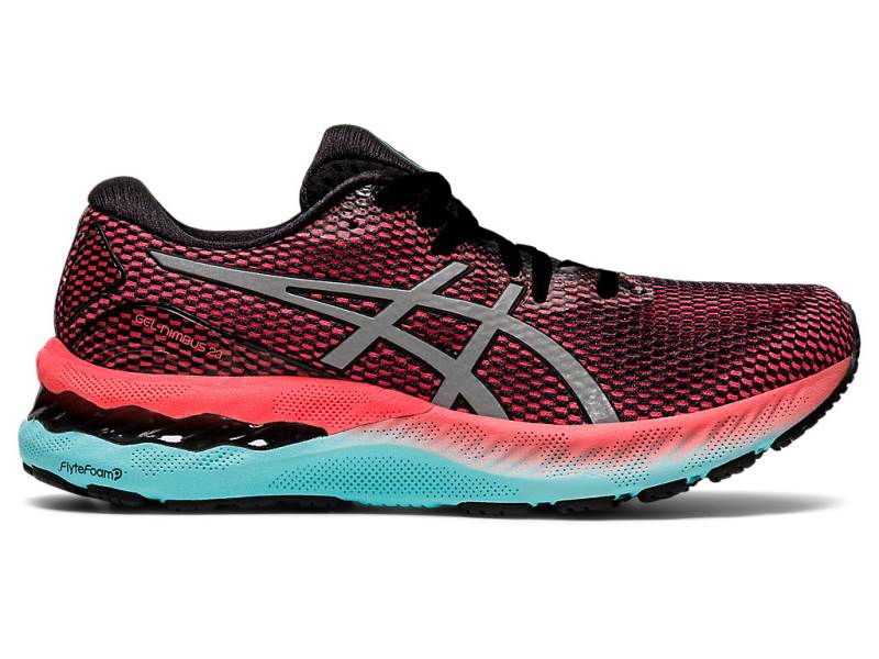 Sapatilhas Running Asics GEL-NIMBUS 23 LITE-SHOW Mulher Vermelhas, 0650A741.246